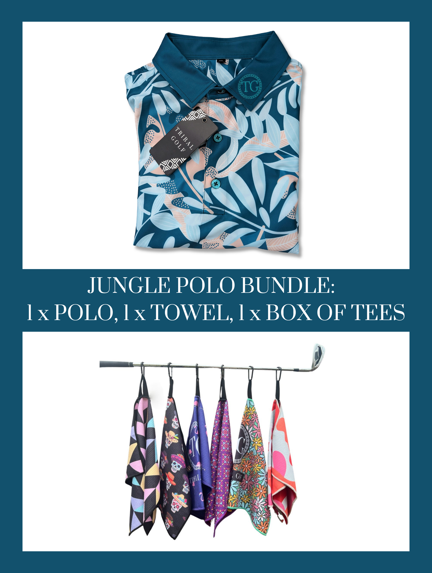 Jungle Polo, ANY Towel & ANY Tees Combo