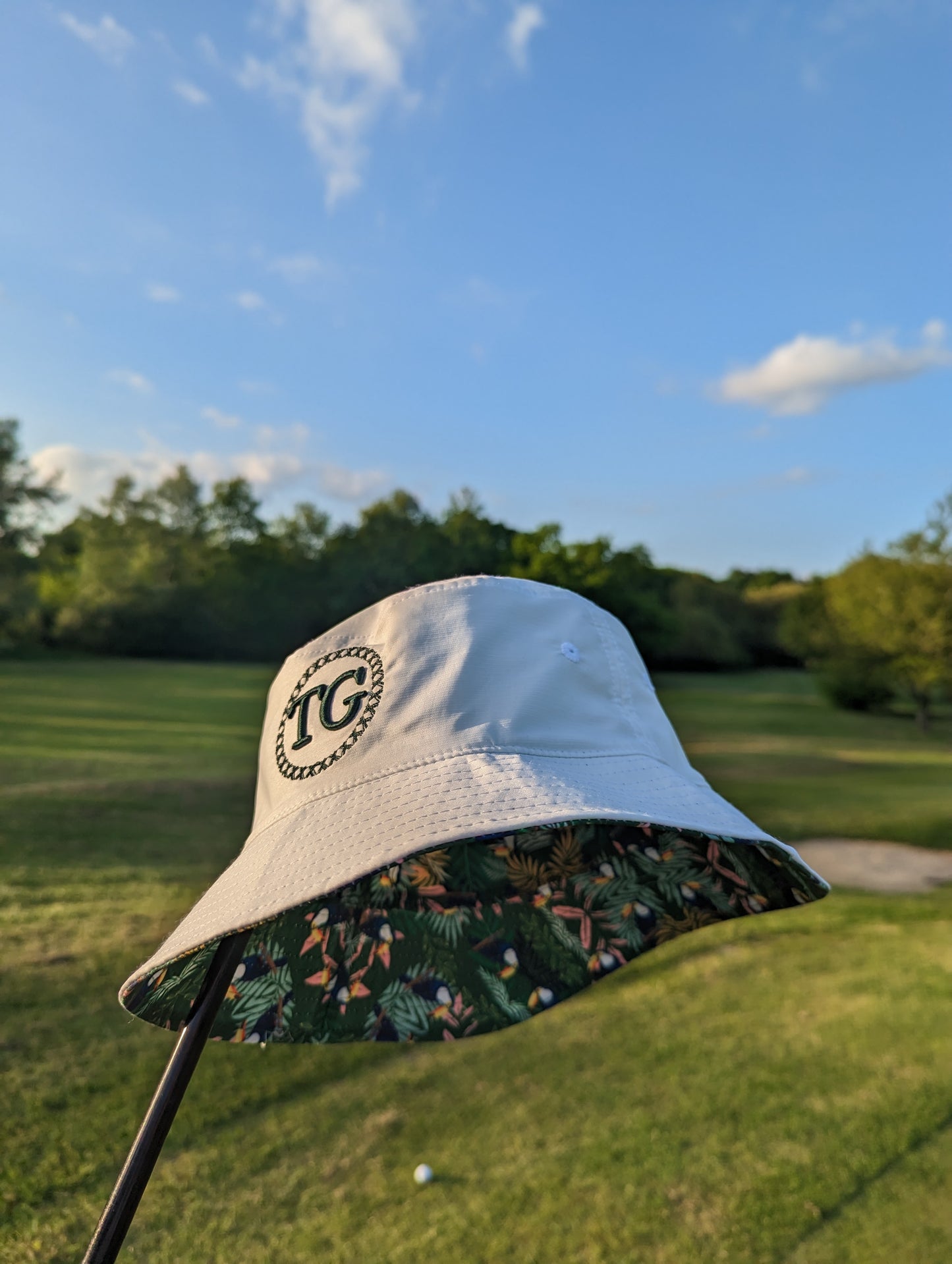 Tribal Toucan Reversible Bucket Hat